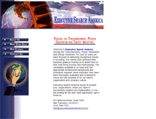 Tablet Screenshot of executivesearchamerica.com